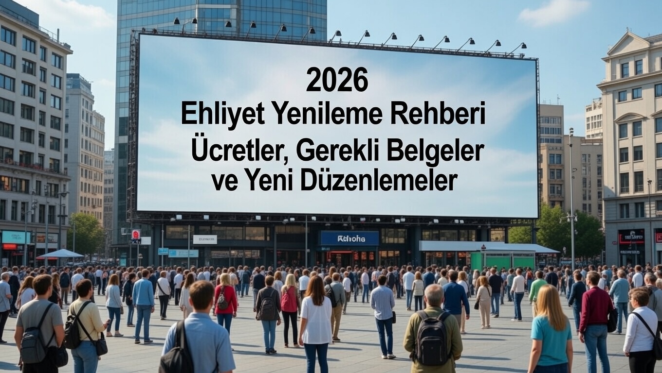 2026 Ehliyet Yenileme Rehberi Ücretler, Gerekli Belgeler ve Yeni Düzenlemeler