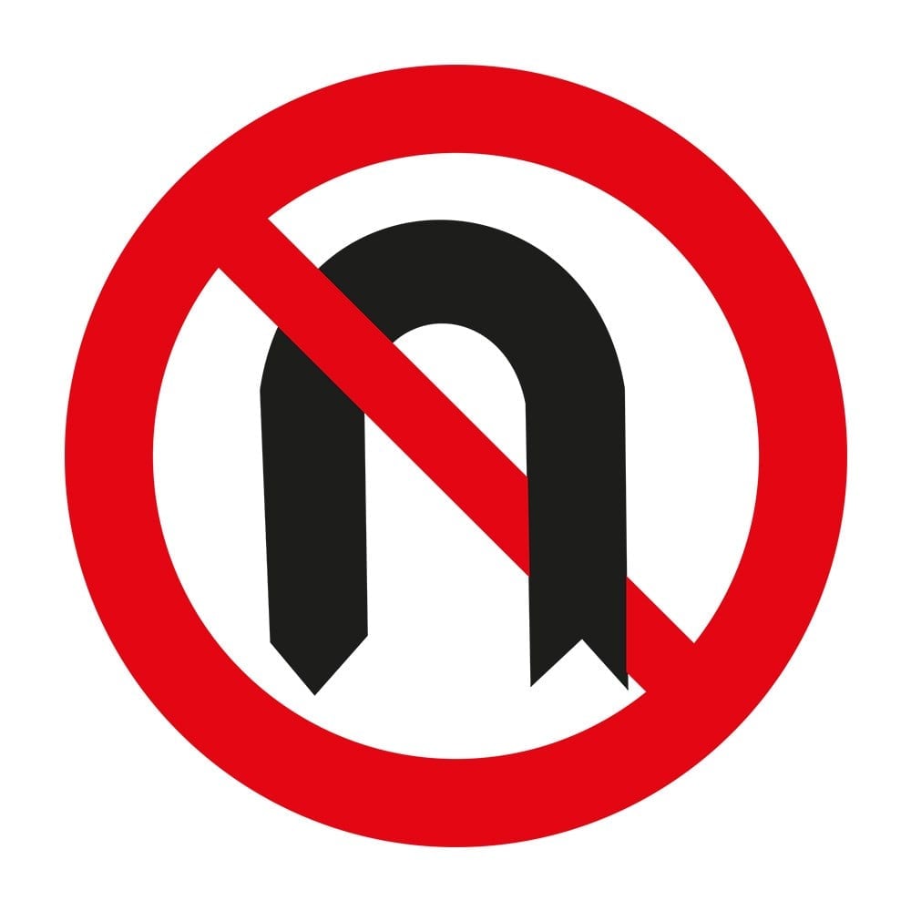 U Donusu Yapilmaz Levhasi